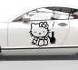 Preview: 17003 Stoned Kitty  Aufkleber